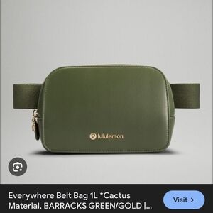 Lululemon Everywhere Belt Bag Cactus Green